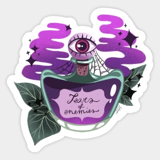 The tears of my enemies Sticker